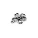 Colgante de Metal Zamak Flor 16mm