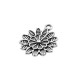 Pendentif fleur Dahlia en Métal/Zamak 19mm