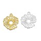 Pendentif  fleur en Métal/Zamak 25mm