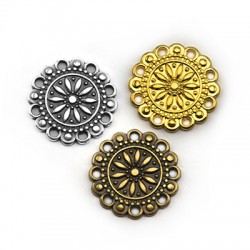Connettore in Metallo Zama Fiore 20mm