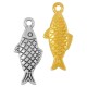 Zamak Charm Fish 9x18mm