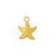 Zamak Charm Starfish 15mm