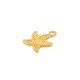 Zamak Charm Starfish 15mm
