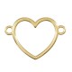 Conector de Metal Zamak Corazón 30x27mm