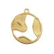 Pendentif rond en Métal/Zamak 22mm