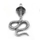 Pendentif Cobra en Métal/Zamak 28x41mm