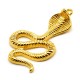 Ciondolo in Metallo Zama Cobra 28x41mm