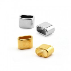 Zamak Slider Oval 10x8mm Ø8x4mm