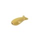 Passante in Metallo Zama Pesce 15x8mm (Ø1.6mm)