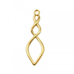 Pendentif en Métal/Zamak 14x40mm