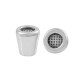 Zamak End Cap Cone 5.6x6.2mm Ø2.6mm