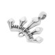 Pendentif en Zamak Couronne 30 x 18 mm