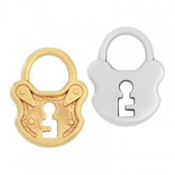 Zamak Pendant Padlock 17x23mm