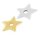 Charm Étoile en Zamak 18 mm Ø3 mm