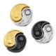 Μεταλλικό Ζάμακ Χυτό Στοιχείο "Yin Yang" Περαστό 12x7mm Ø1.6mm