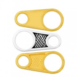 Conector de Metal Zamak Bisagra Oval 35x16mm