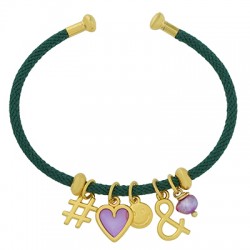 Zamak Charm & Symbol 12x10mm