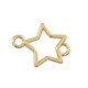 Zamak Connector Star Hollow 12mm