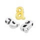 Pasador de Metal Zamak Letra "a" 6x8mm (Ø1.5mm)