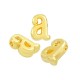 Pasador de Metal Zamak Letra "a" 6x8mm (Ø1.5mm)