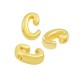 Pasador de Metal Zamak Letra "c" 6x8mm (Ø1.5mm)