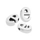 Poussoir lettre ‘’e’’ en zamac 6x8mm (Ø1.5mm)