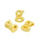 Poussoir lettre ‘’g’’ en zamac 6x8mm (Ø1.5mm)