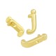Passante in Metallo Zama Lettera "j" 6x8mm (Ø1.5mm)
