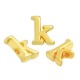 Passante in Metallo Zama Lettera "k" 6x8mm (Ø1.5mm)