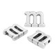 Pasador de Metal Zamak Letra "m" 6x8mm (Ø1.5mm)