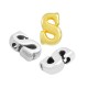Zamak Letter Bead "s" 6x8mm Ø1.5mm