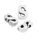 Zamak Letter Bead "s" 6x8mm Ø1.5mm
