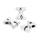 Passante in Metallo Zama Lettera "x" 6x8mm (Ø1.5mm)