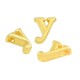 Pasador de Metal Zamak Letra "y" 6x8mm (Ø1.5mm)