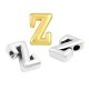 Poussoir lettre ‘’z’’ en zamac 6x8mm (Ø1.5mm)