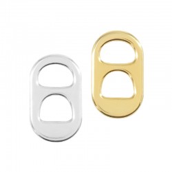 Conector de Metal Zamak Ovalado 26x15mm