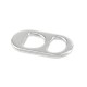Zamak Connector Oval 26x15mm