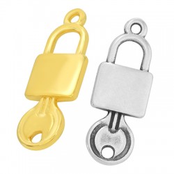 Zamak Connector Padlock Key 10x24mm