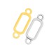 Zamak Connector Oval Frame 12x6mm
