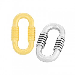 Zamak Connector Oval 10x18mm