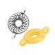 Conector de Metal Zamak Redondo 12mm