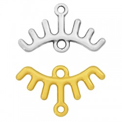 Conector de Metal Zamak Pestañas 24x10mm