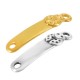 Conector de Metal Zamak Chapa con Mariquita 24x6mm