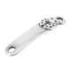 Conector de Metal Zamak Chapa con Mariquita 24x6mm
