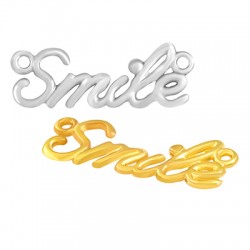 Connecteur en Zamak « Smille » 32 x 12 mm