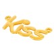 Connettore in Zama "Kiss" 28x16mm