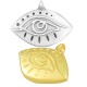 Pendentif en Zamak œil Maléfique 30 x 18 mm