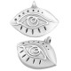 Pendentif en Zamak œil Maléfique 30 x 18 mm