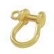 Connecteur Zamak Fermoir en fer à Cheval 16 x 24 mm (non Ouvrant)