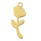 Zamak Charm Flower Rose 10x22mm